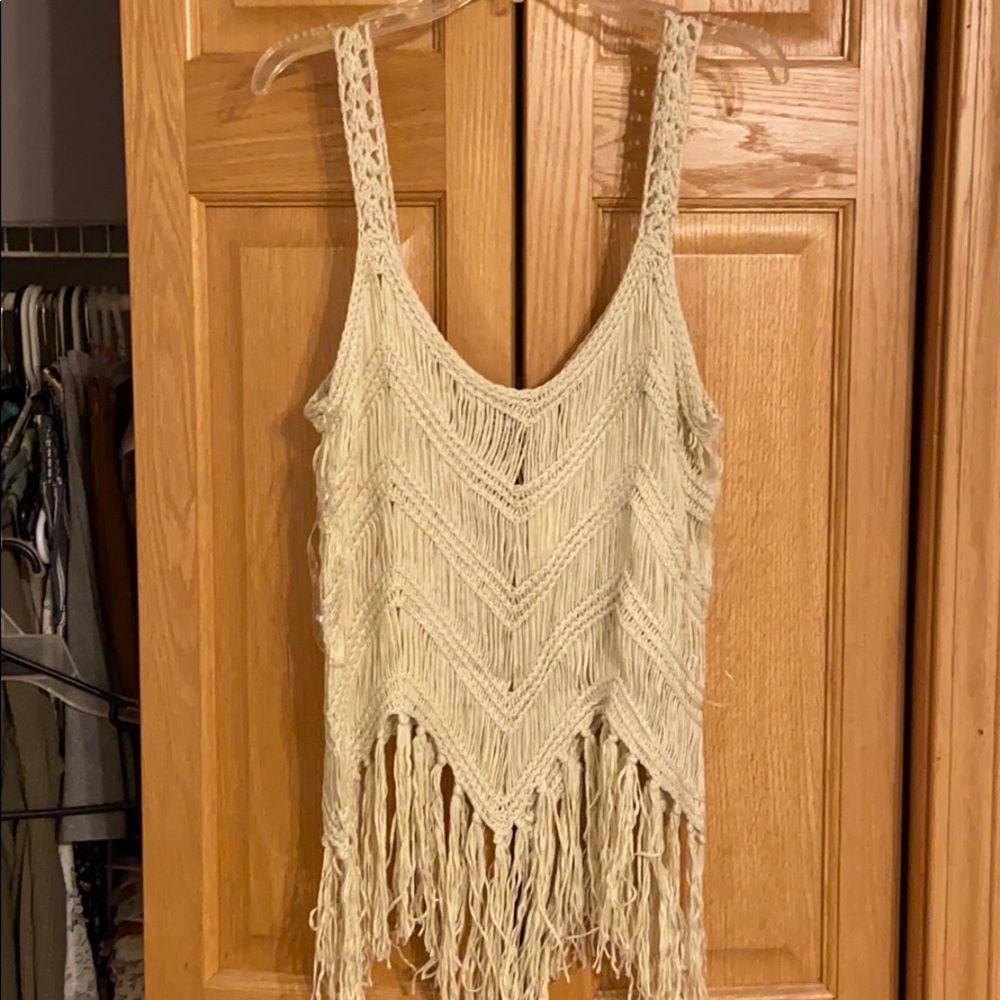 Crochet tank top